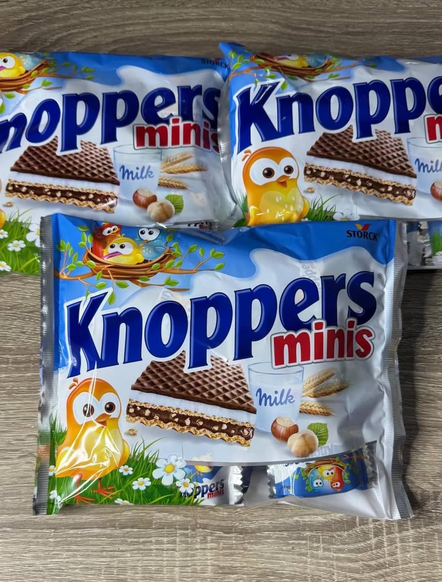 Вафлі Knoppers minis